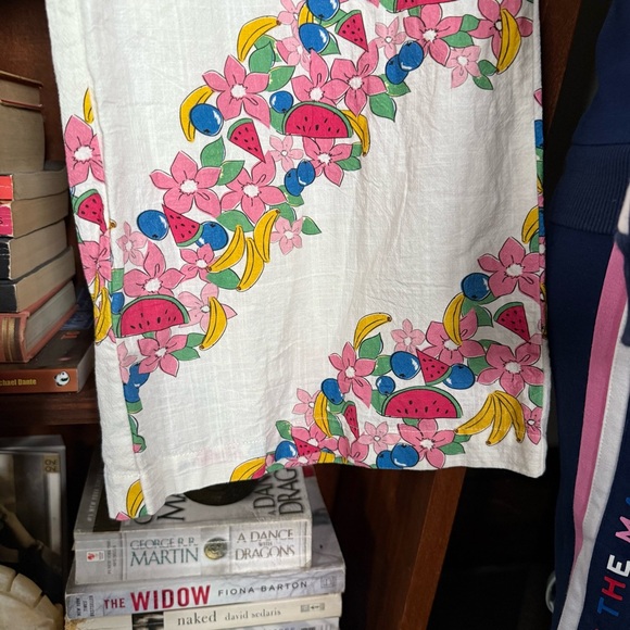 Bailey Rose - Summer Fruit Watermelon Banana Flower Pants - size large - Picture 6 of 9